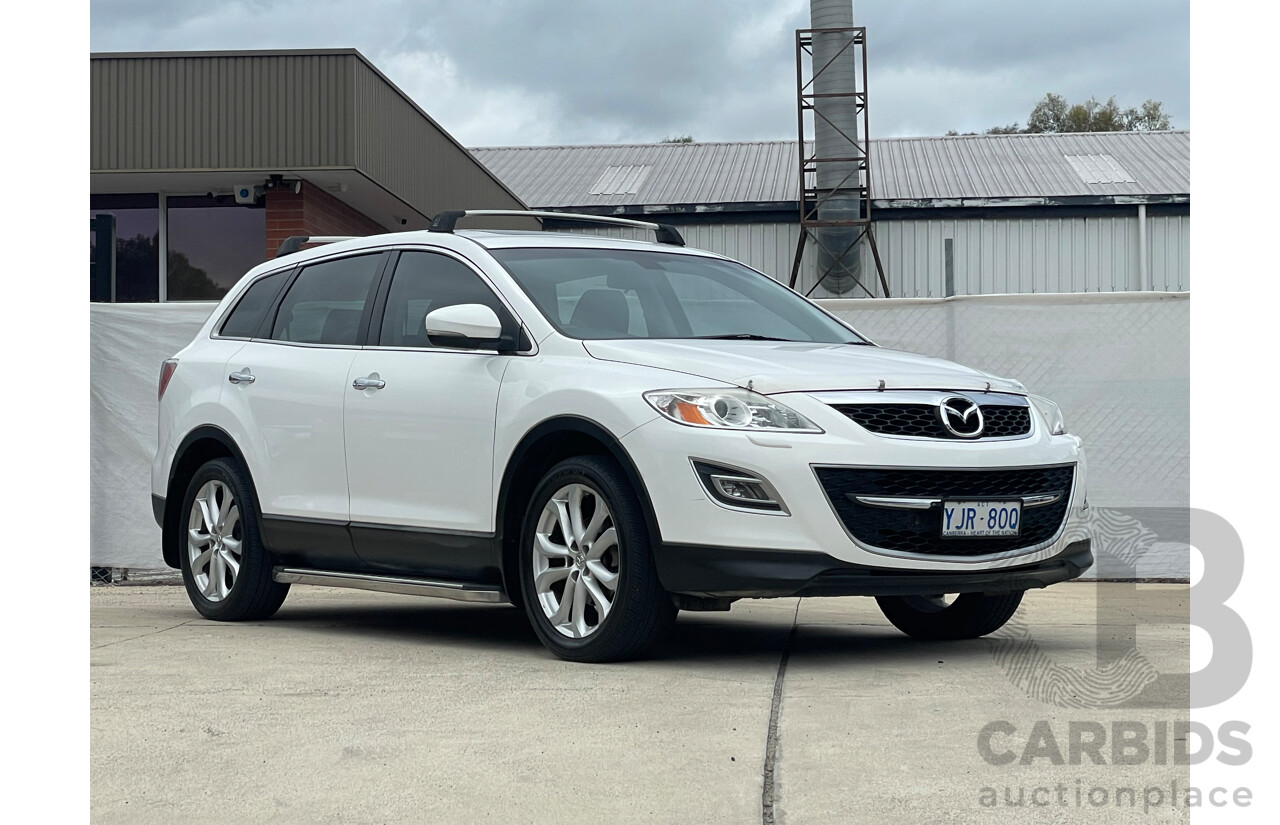 01/11 Mazda Cx-9 GRAND TOURING 4x4 10 UPGRADE 4D Wagon White 3.7L