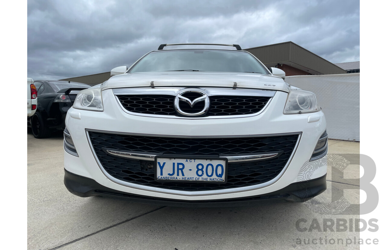 01/11 Mazda Cx-9 GRAND TOURING 4x4 10 UPGRADE 4D Wagon White 3.7L