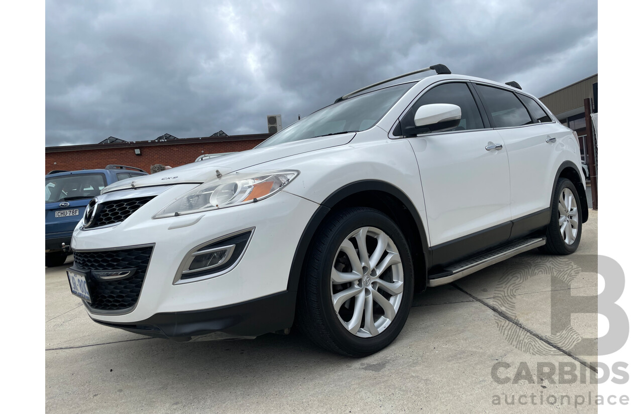 01/11 Mazda Cx-9 GRAND TOURING 4x4 10 UPGRADE 4D Wagon White 3.7L
