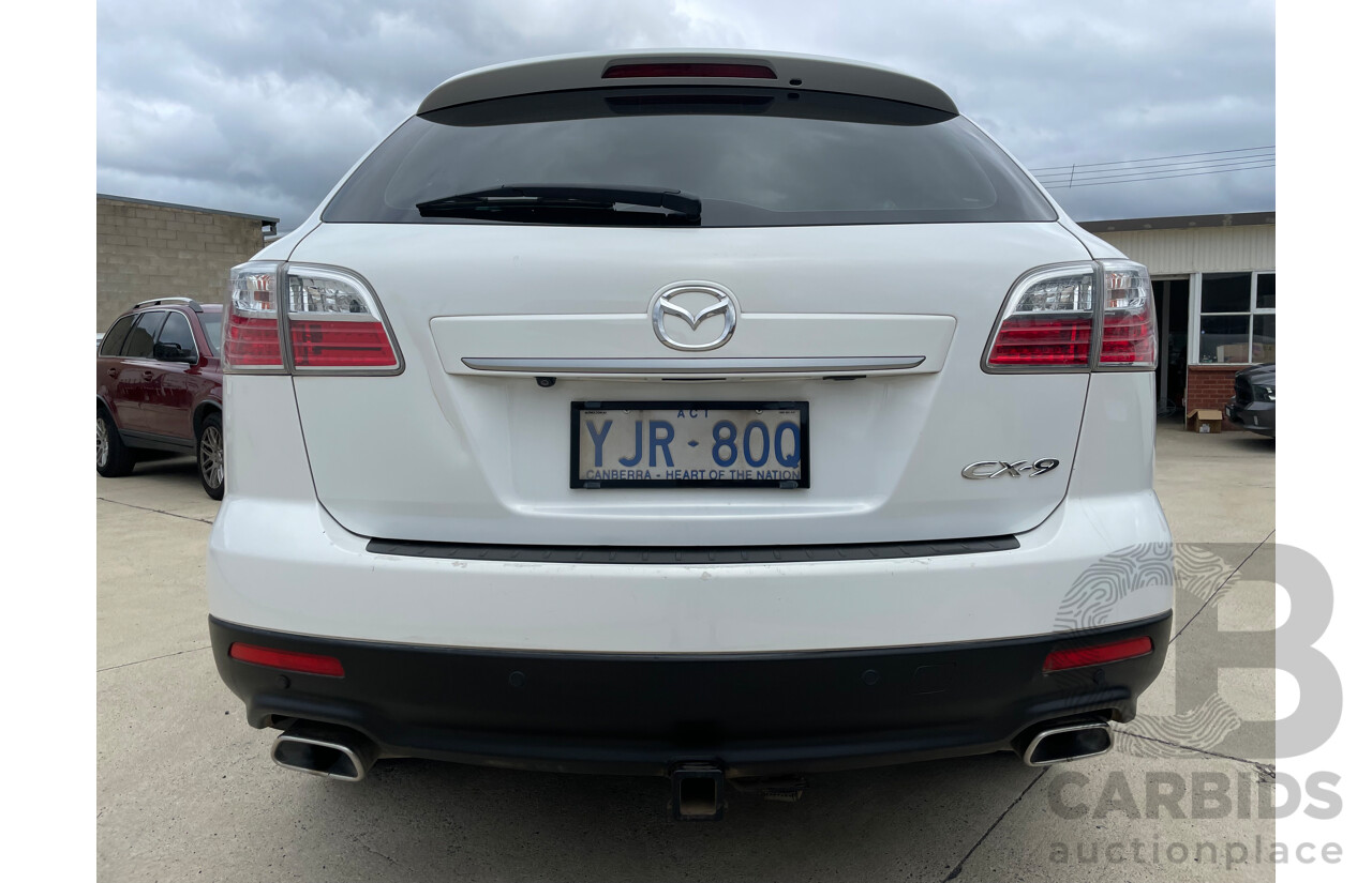 01/11 Mazda Cx-9 GRAND TOURING 4x4 10 UPGRADE 4D Wagon White 3.7L