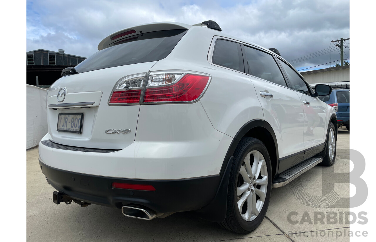 01/11 Mazda Cx-9 GRAND TOURING 4x4 10 UPGRADE 4D Wagon White 3.7L