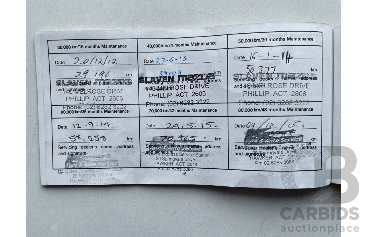 01/11 Mazda Cx-9 GRAND TOURING 4x4 10 UPGRADE 4D Wagon White 3.7L