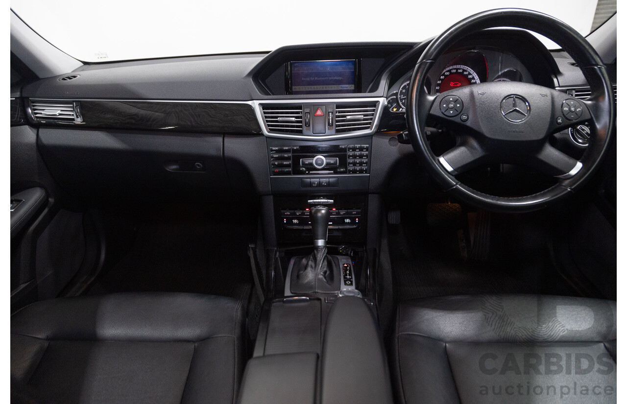 06/2011 Mercedes Benz E250 CDI Avantgarde W212 MY11 4D Sedan Tenorite Metallic Grey Turbo Diesel 2.1L