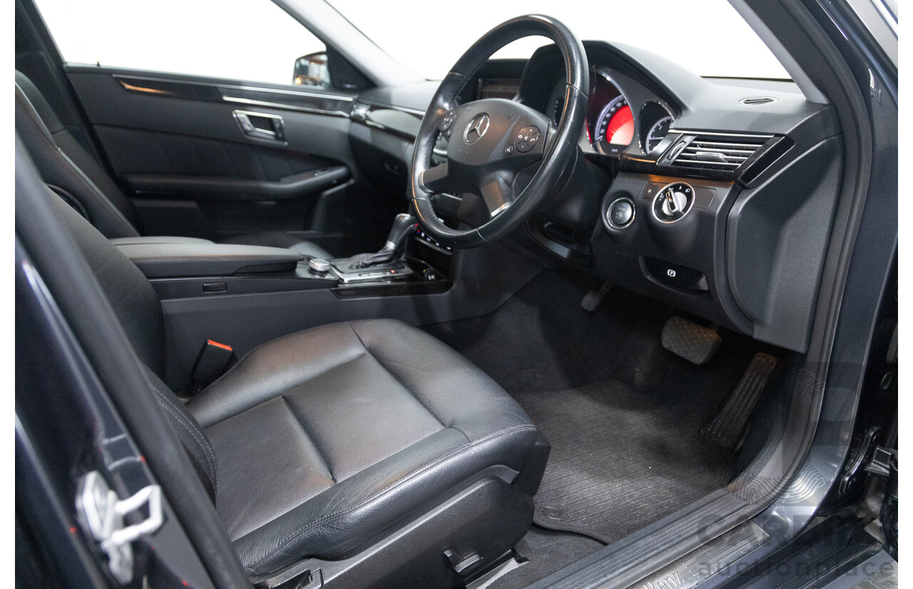 06/2011 Mercedes Benz E250 CDI Avantgarde W212 MY11 4D Sedan Tenorite Metallic Grey Turbo Diesel 2.1L