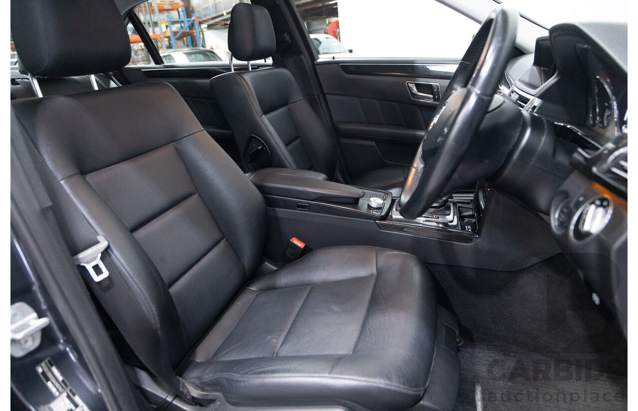 06/2011 Mercedes Benz E250 CDI Avantgarde W212 MY11 4D Sedan Tenorite Metallic Grey Turbo Diesel 2.1L