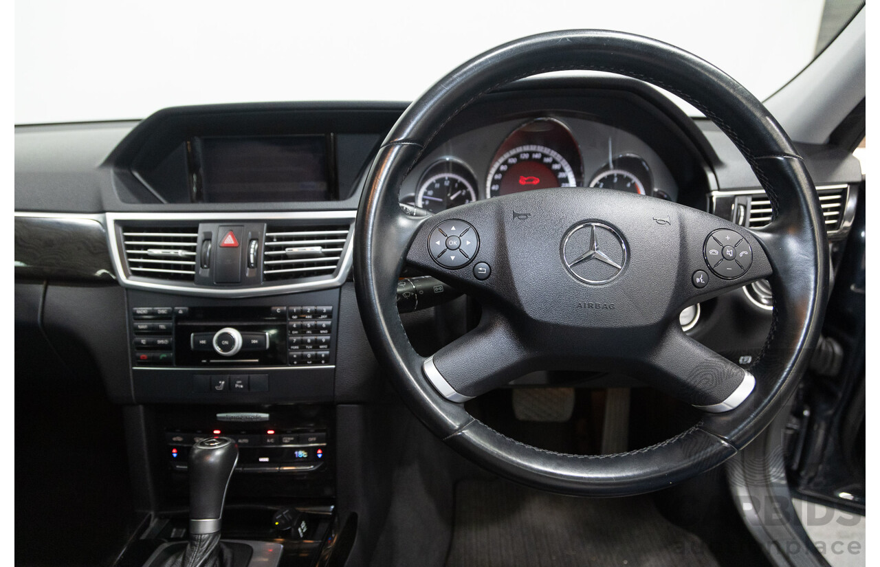 06/2011 Mercedes Benz E250 CDI Avantgarde W212 MY11 4D Sedan Tenorite Metallic Grey Turbo Diesel 2.1L