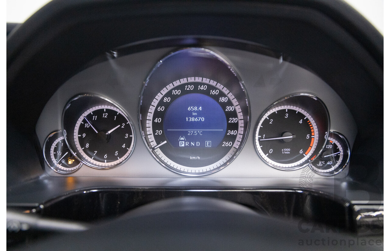 06/2011 Mercedes Benz E250 CDI Avantgarde W212 MY11 4D Sedan Tenorite Metallic Grey Turbo Diesel 2.1L