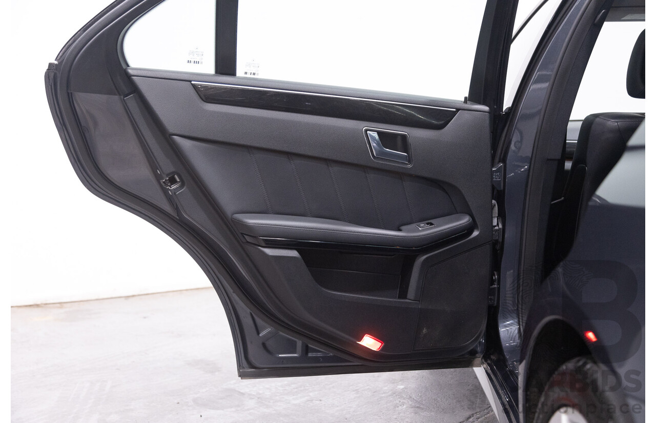 06/2011 Mercedes Benz E250 CDI Avantgarde W212 MY11 4D Sedan Tenorite Metallic Grey Turbo Diesel 2.1L