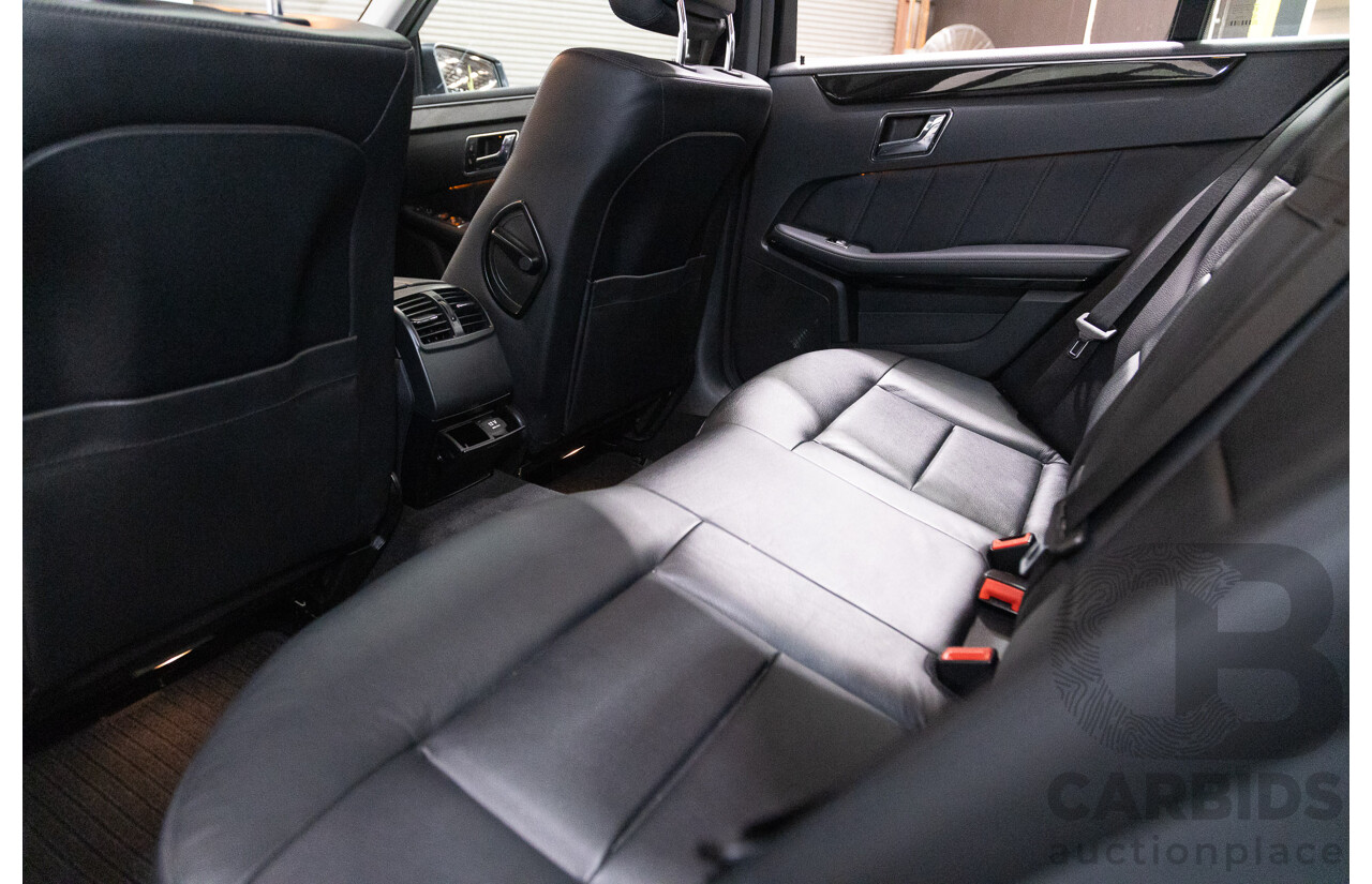 06/2011 Mercedes Benz E250 CDI Avantgarde W212 MY11 4D Sedan Tenorite Metallic Grey Turbo Diesel 2.1L