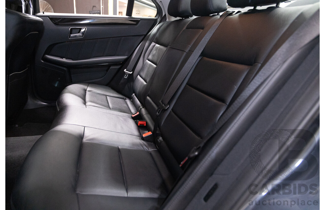 06/2011 Mercedes Benz E250 CDI Avantgarde W212 MY11 4D Sedan Tenorite Metallic Grey Turbo Diesel 2.1L