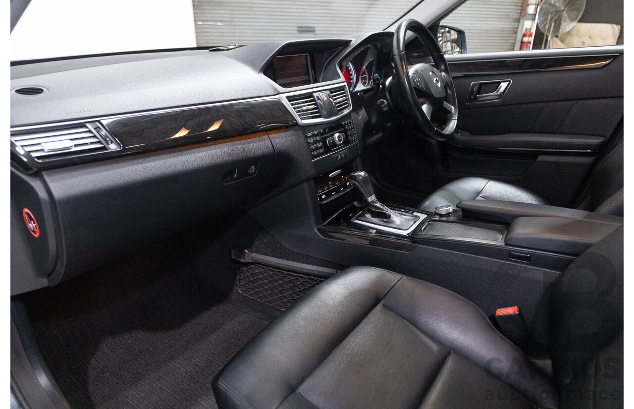 06/2011 Mercedes Benz E250 CDI Avantgarde W212 MY11 4D Sedan Tenorite Metallic Grey Turbo Diesel 2.1L