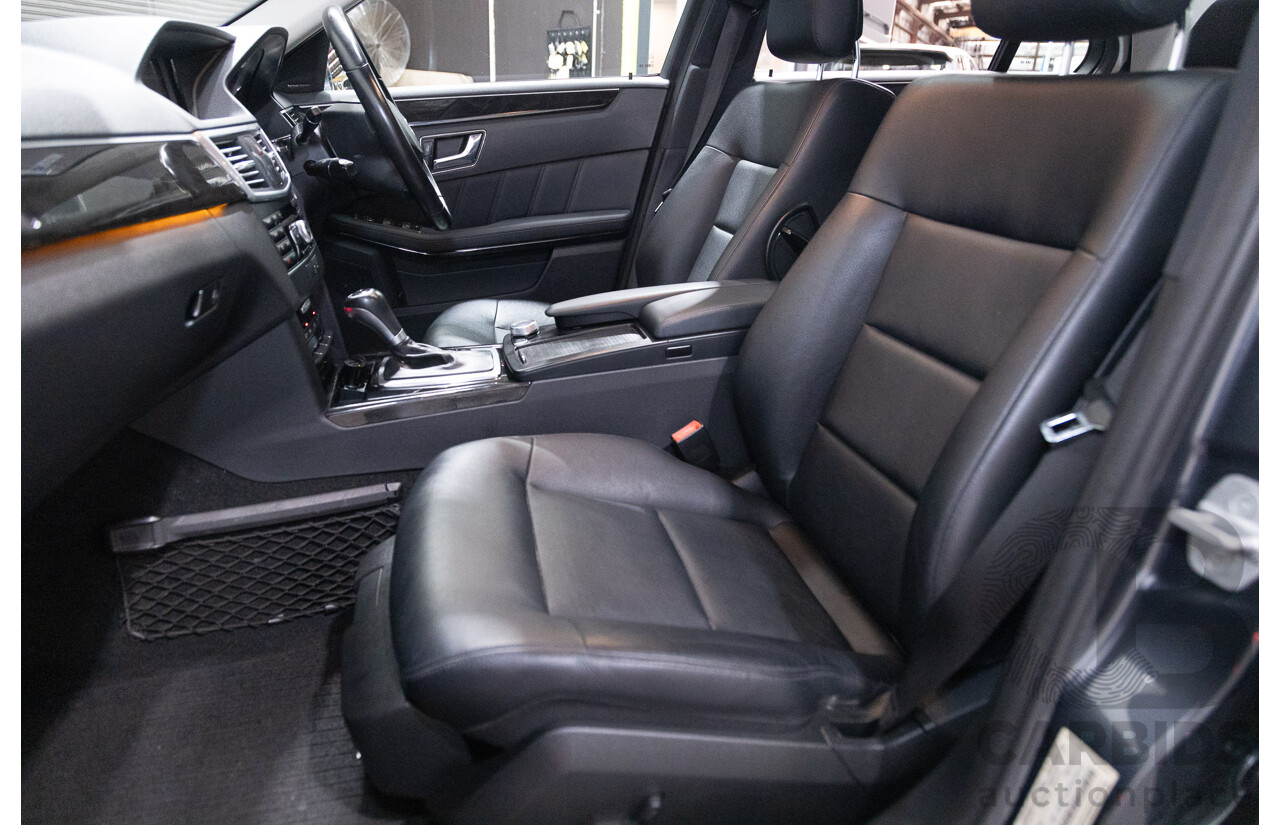 06/2011 Mercedes Benz E250 CDI Avantgarde W212 MY11 4D Sedan Tenorite Metallic Grey Turbo Diesel 2.1L