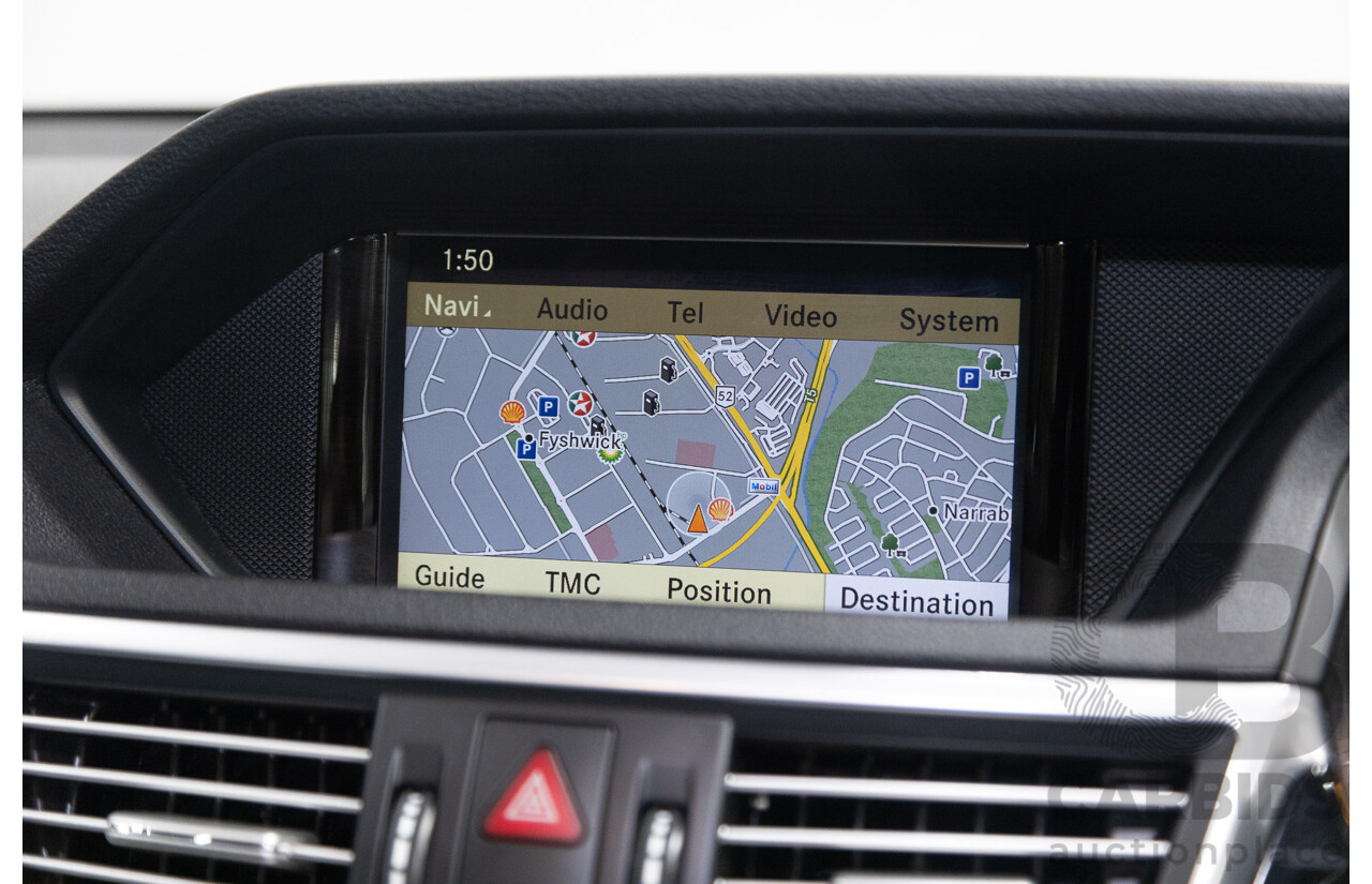 06/2011 Mercedes Benz E250 CDI Avantgarde W212 MY11 4D Sedan Tenorite Metallic Grey Turbo Diesel 2.1L