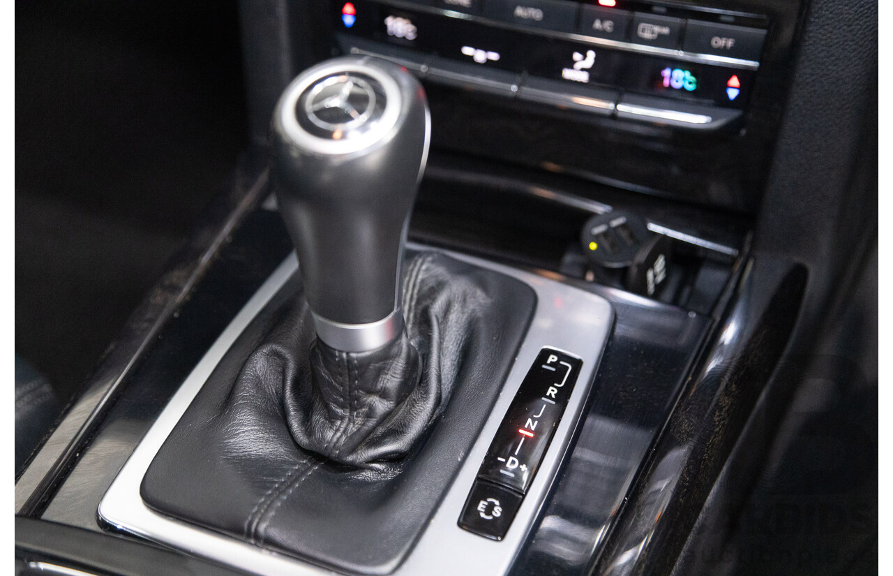 06/2011 Mercedes Benz E250 CDI Avantgarde W212 MY11 4D Sedan Tenorite Metallic Grey Turbo Diesel 2.1L