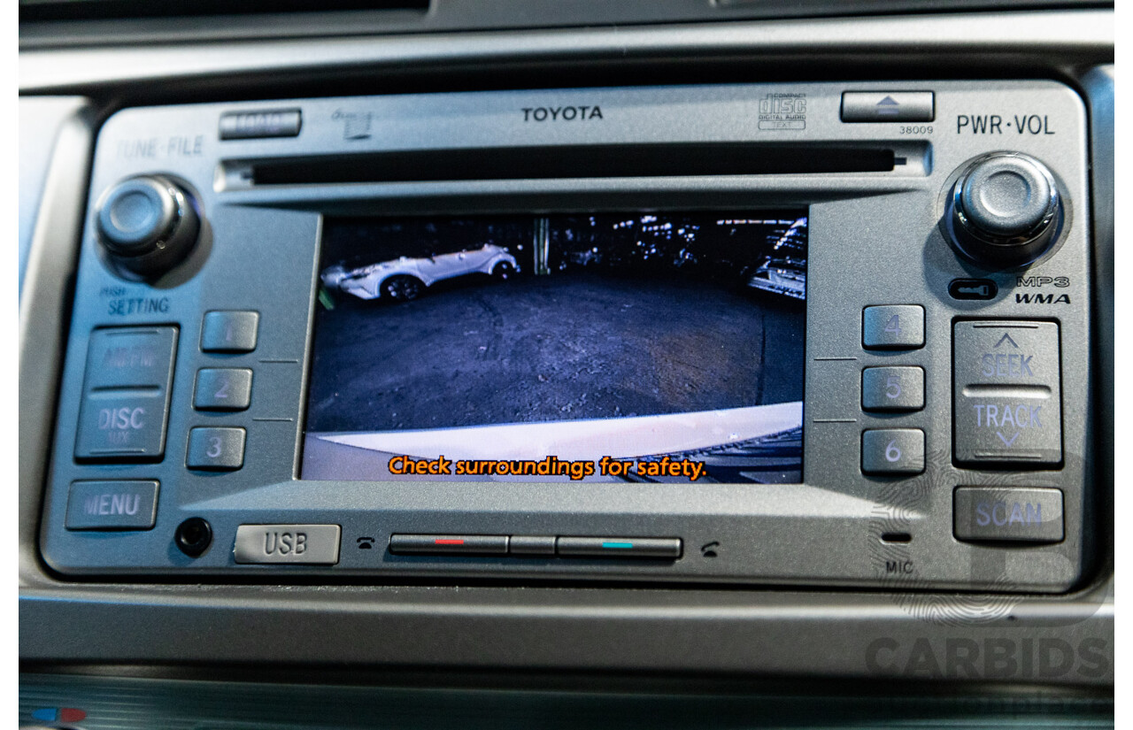 07/2011 Toyota Camry Hybrid AHV40R 4d Sedan White 2.4L