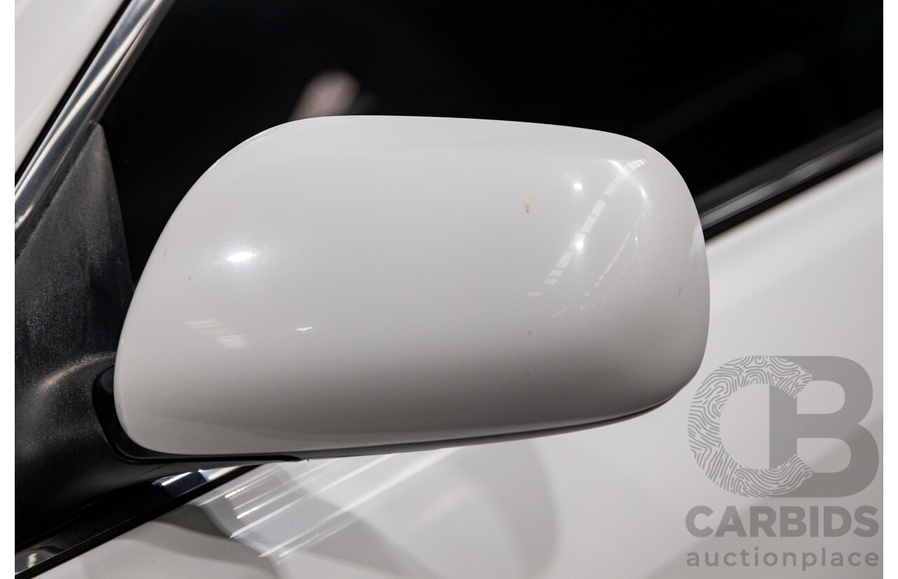 07/2011 Toyota Camry Hybrid AHV40R 4d Sedan White 2.4L