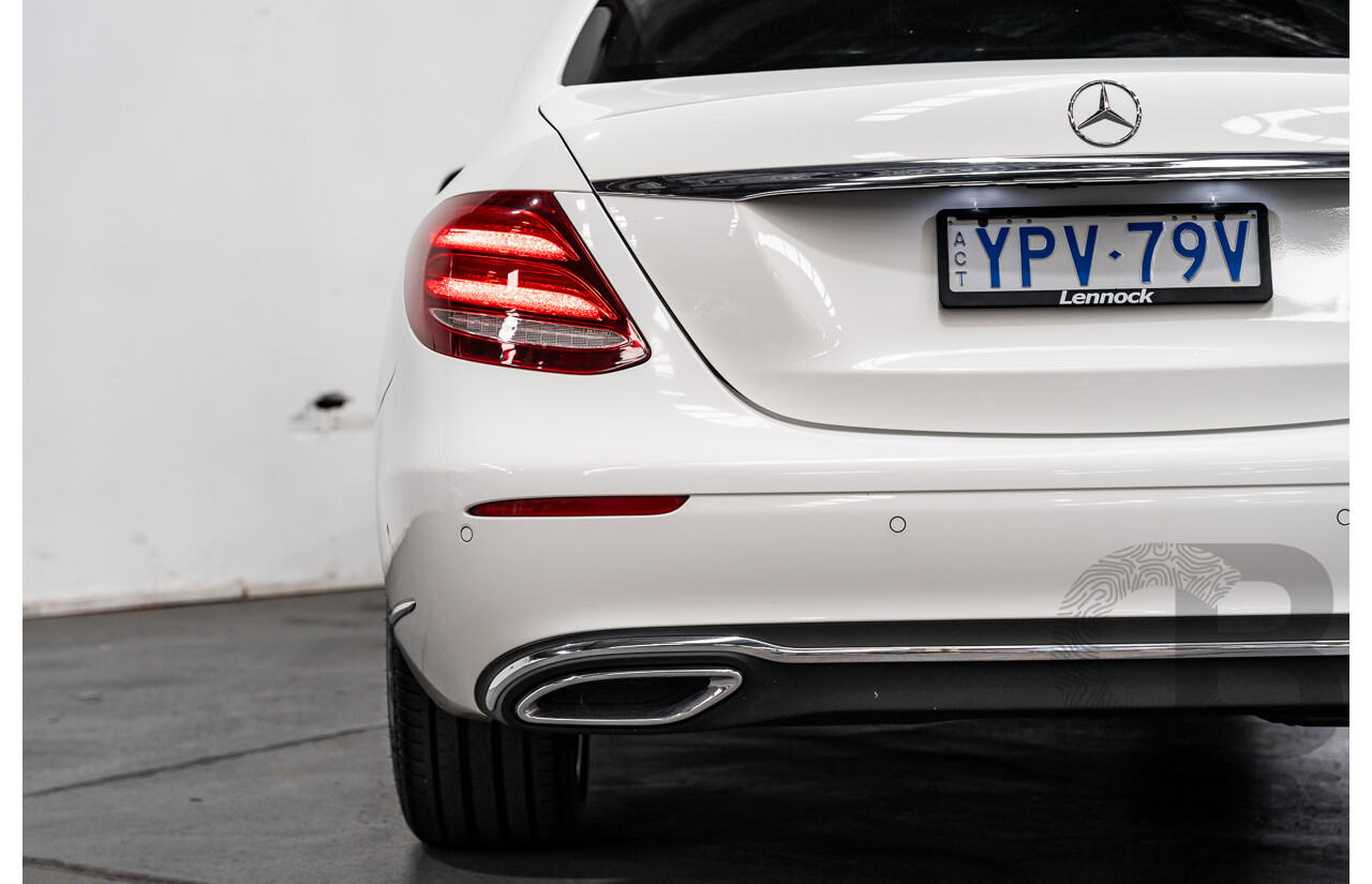 11/2017 Mercedes-Benz E220d RWD 213 4d Sedan Polar White 2.0L