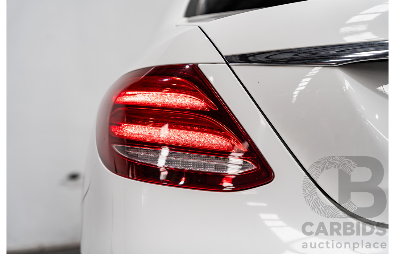 11/2017 Mercedes-Benz E220d RWD 213 4d Sedan Polar White 2.0L