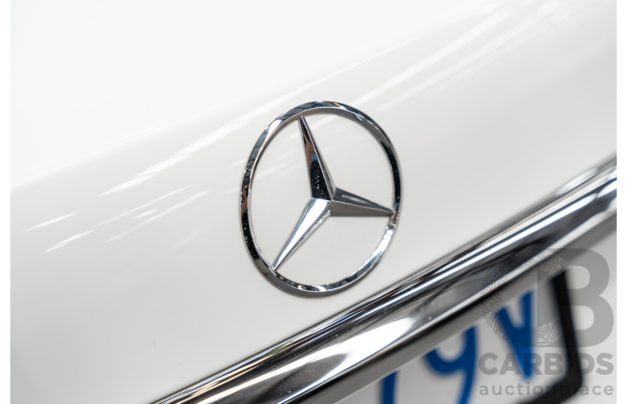 11/2017 Mercedes-Benz E220d RWD 213 4d Sedan Polar White 2.0L