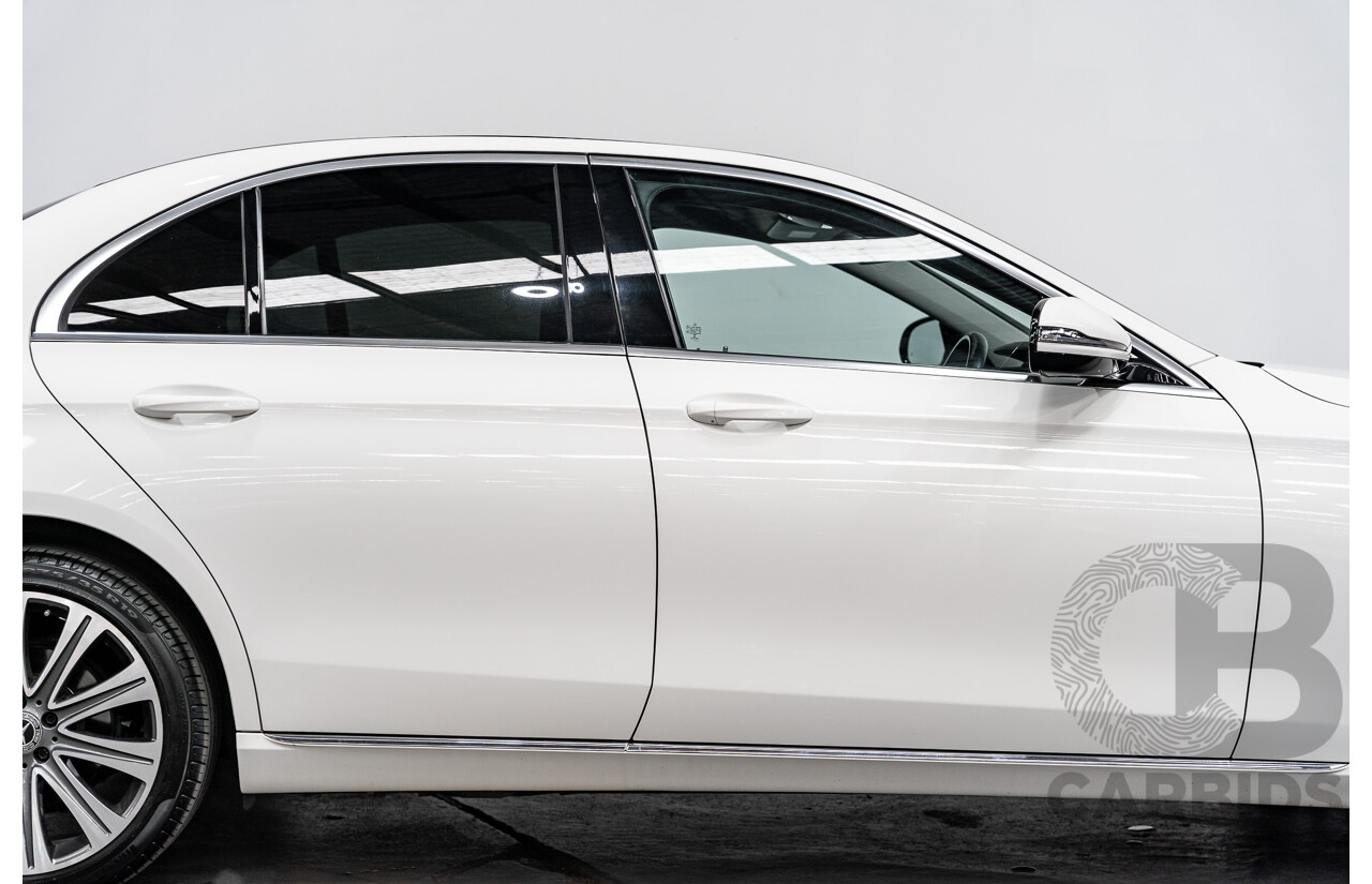 11/2017 Mercedes-Benz E220d RWD 213 4d Sedan Polar White 2.0L