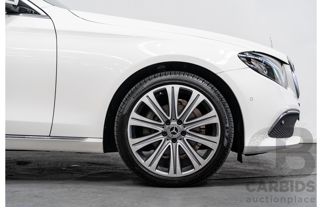 11/2017 Mercedes-Benz E220d RWD 213 4d Sedan Polar White 2.0L