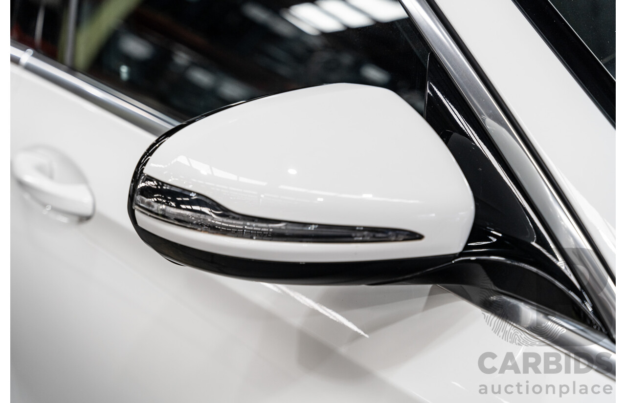 11/2017 Mercedes-Benz E220d RWD 213 4d Sedan Polar White 2.0L