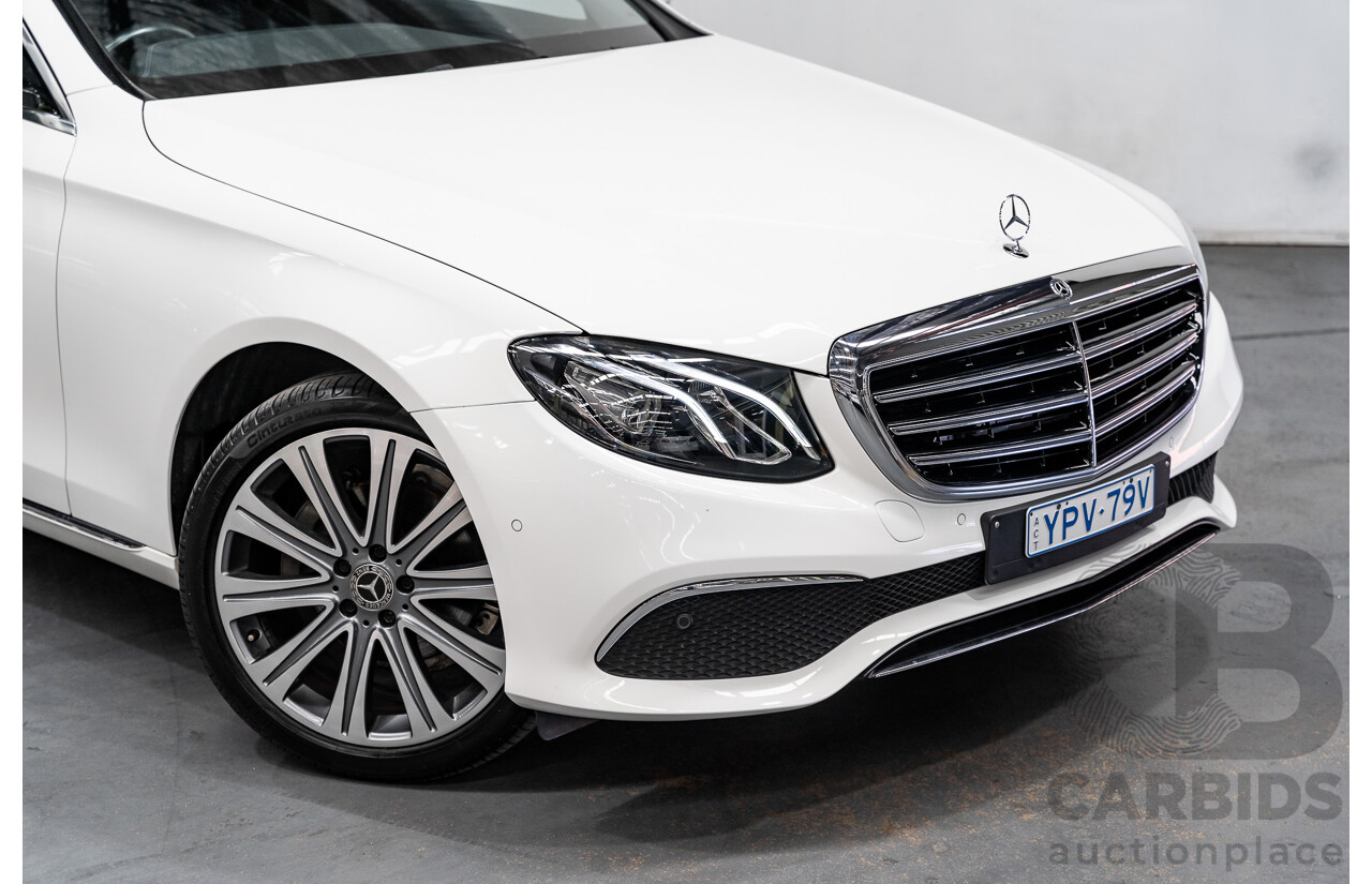 11/2017 Mercedes-Benz E220d RWD 213 4d Sedan Polar White 2.0L