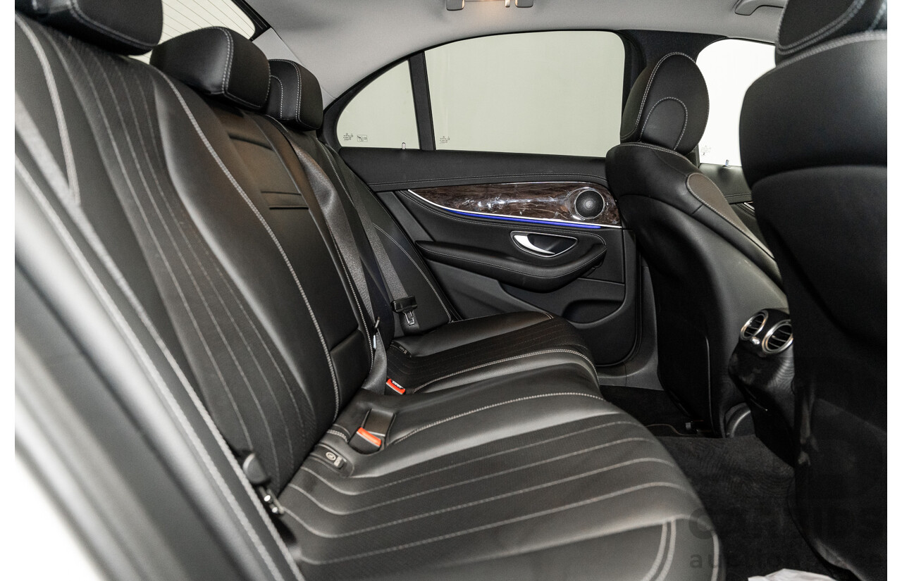 11/2017 Mercedes-Benz E220d RWD 213 4d Sedan Polar White 2.0L