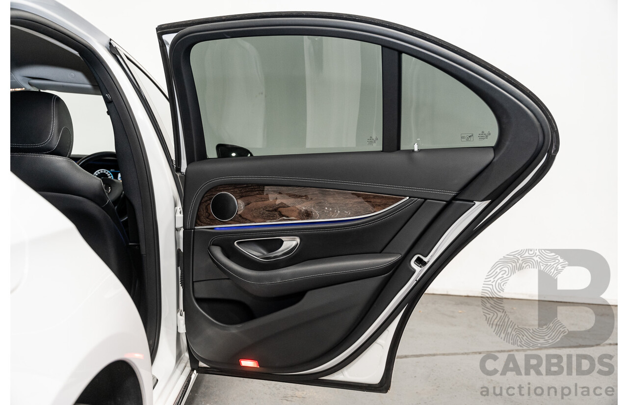 11/2017 Mercedes-Benz E220d RWD 213 4d Sedan Polar White 2.0L