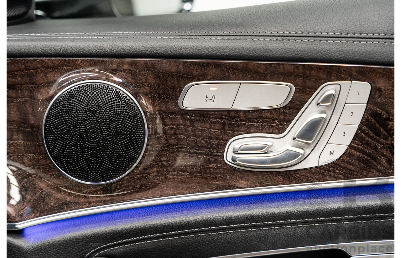 11/2017 Mercedes-Benz E220d RWD 213 4d Sedan Polar White 2.0L