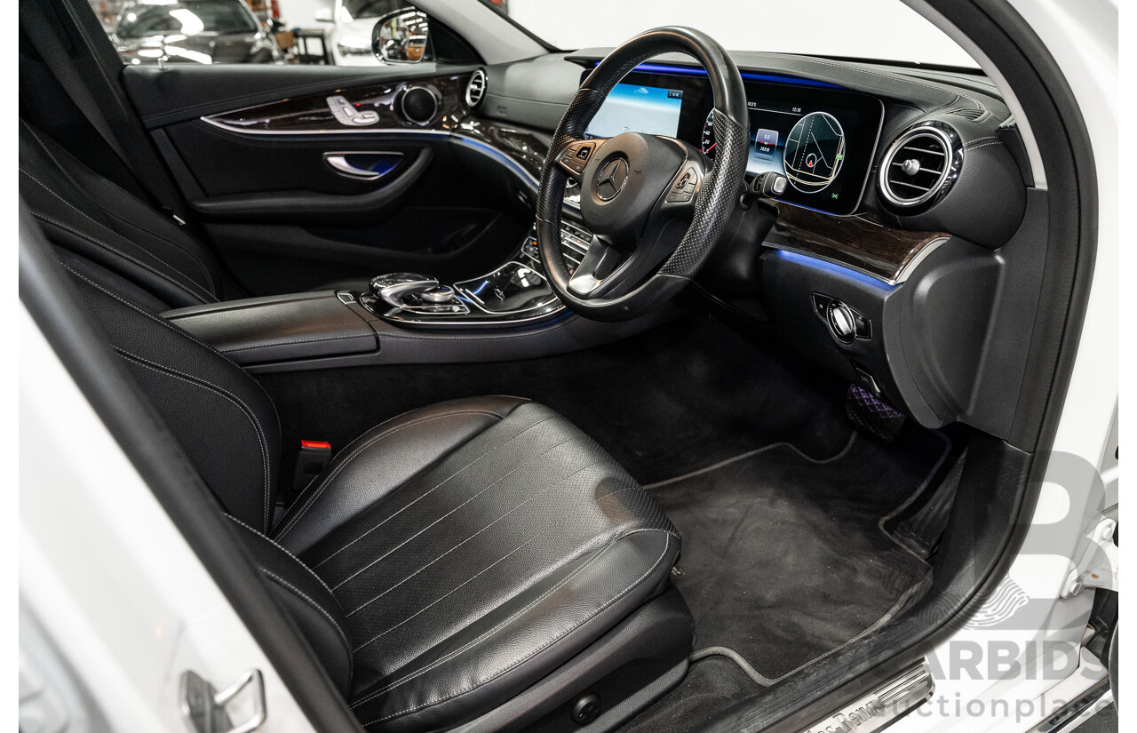 11/2017 Mercedes-Benz E220d RWD 213 4d Sedan Polar White 2.0L