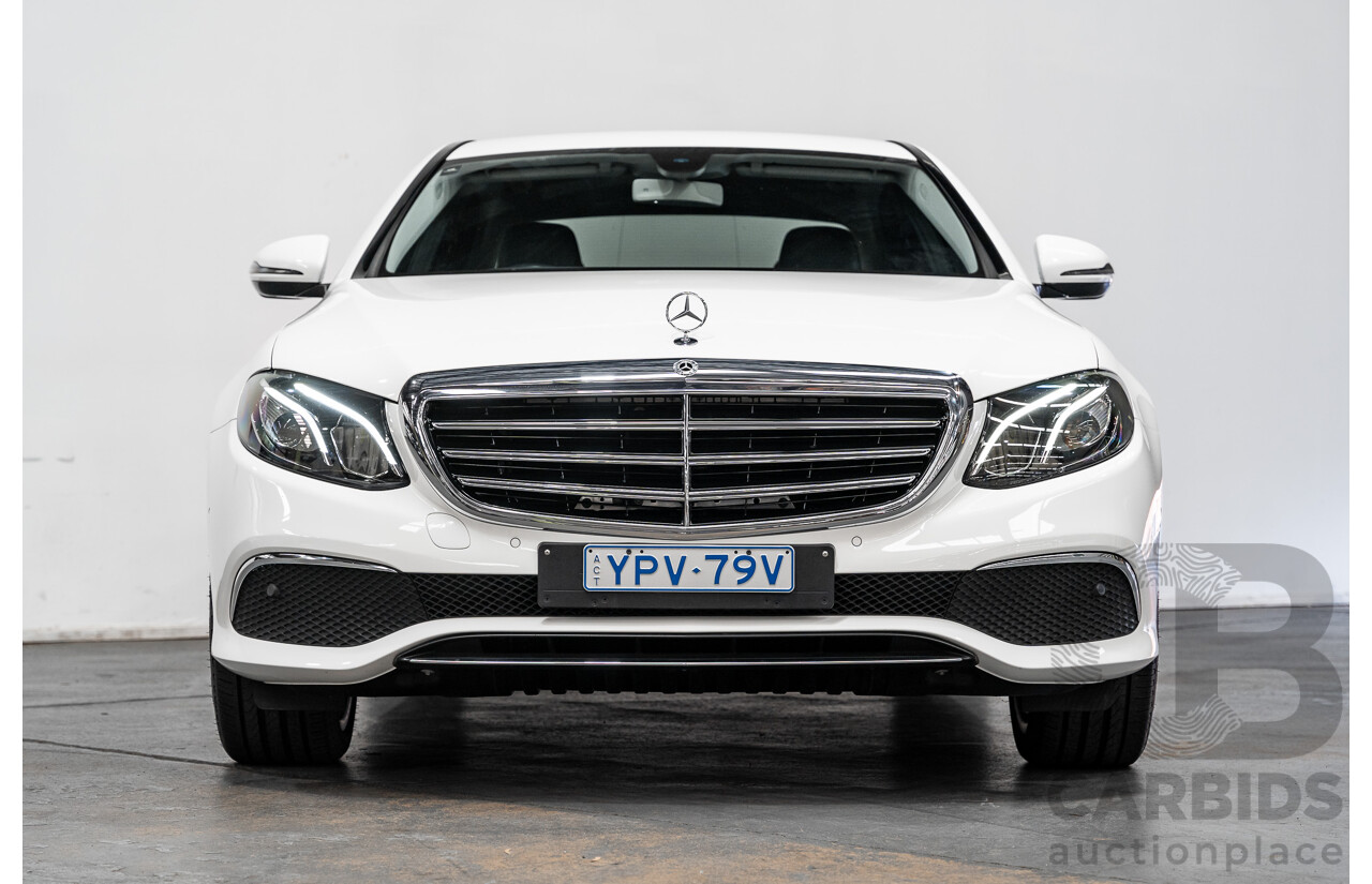 11/2017 Mercedes-Benz E220d RWD 213 4d Sedan Polar White 2.0L