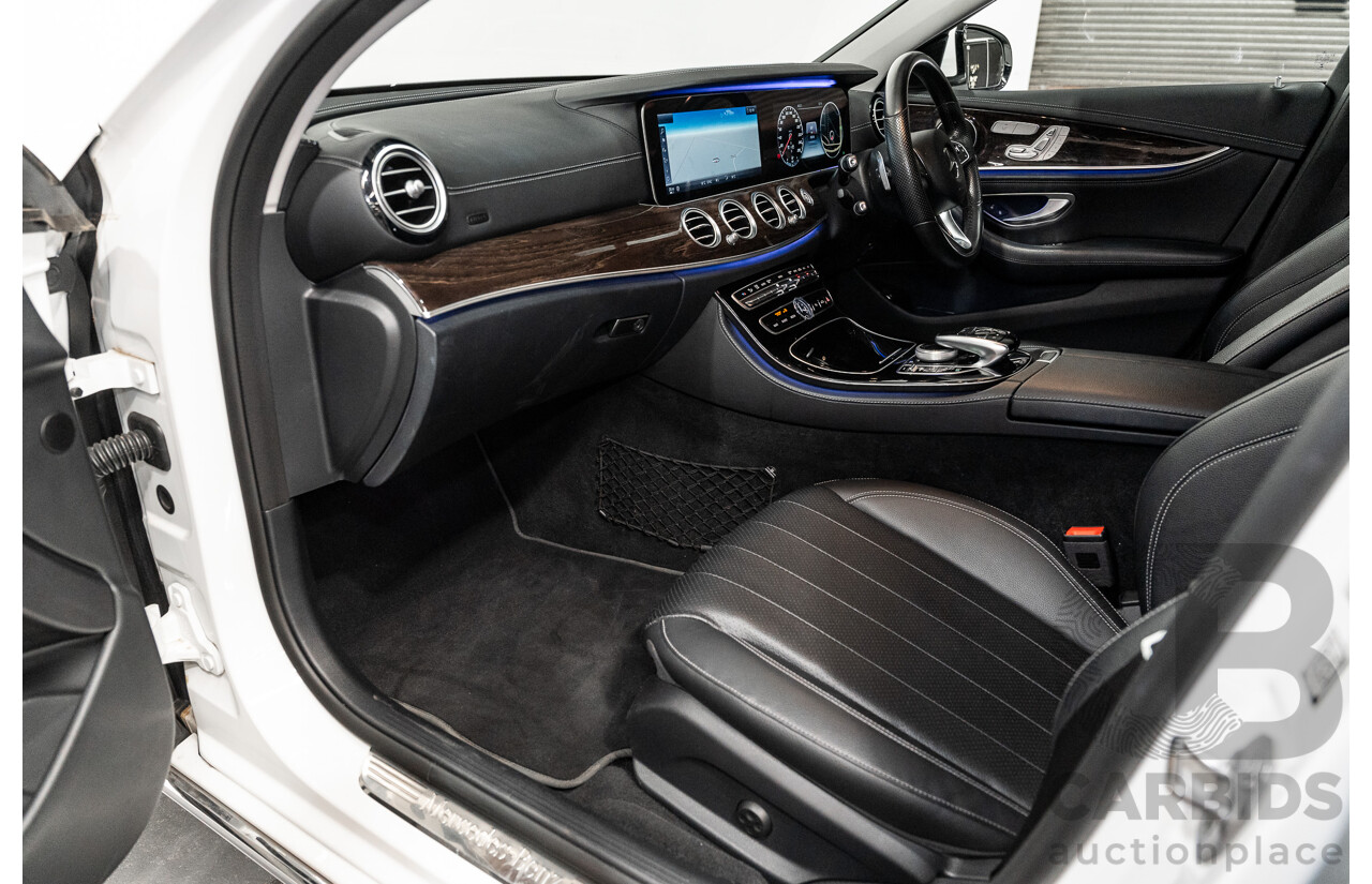 11/2017 Mercedes-Benz E220d RWD 213 4d Sedan Polar White 2.0L