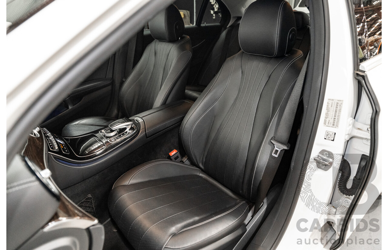 11/2017 Mercedes-Benz E220d RWD 213 4d Sedan Polar White 2.0L