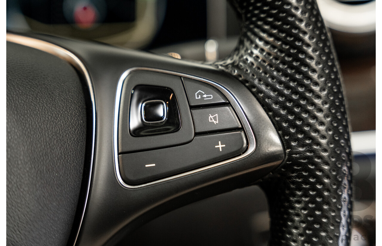 11/2017 Mercedes-Benz E220d RWD 213 4d Sedan Polar White 2.0L