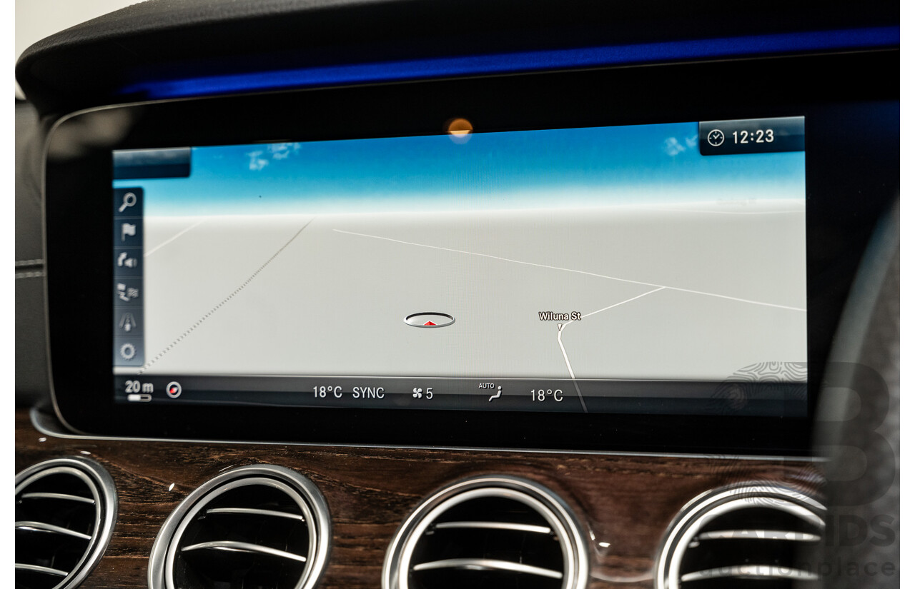 11/2017 Mercedes-Benz E220d RWD 213 4d Sedan Polar White 2.0L