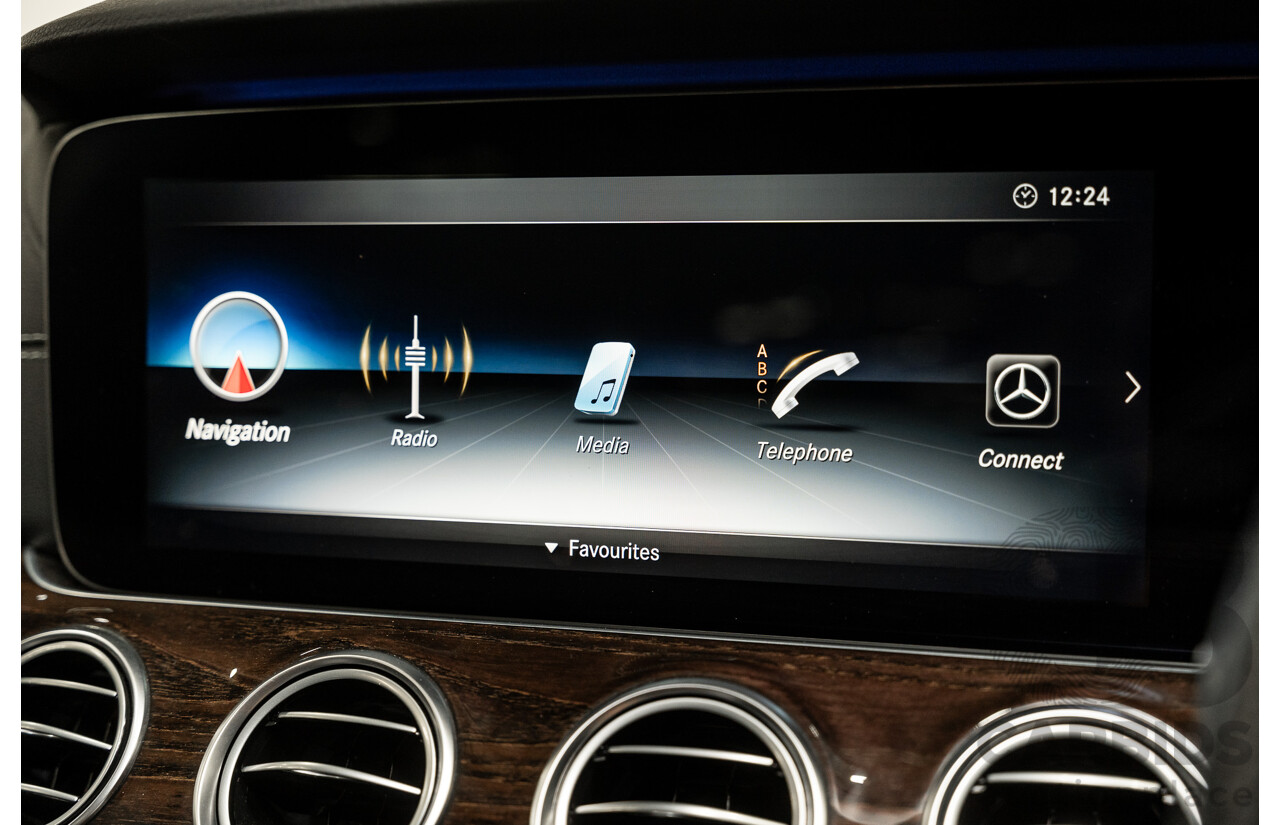 11/2017 Mercedes-Benz E220d RWD 213 4d Sedan Polar White 2.0L