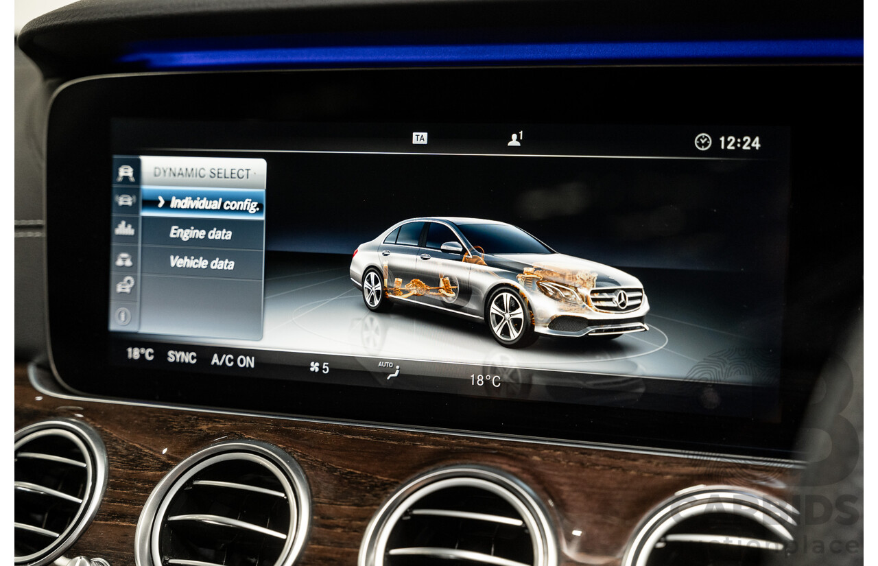 11/2017 Mercedes-Benz E220d RWD 213 4d Sedan Polar White 2.0L