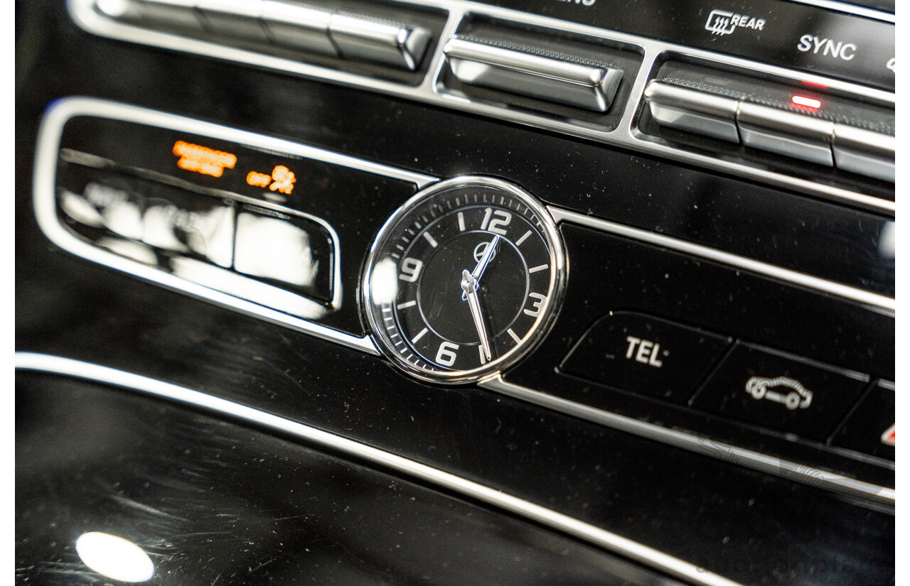 11/2017 Mercedes-Benz E220d RWD 213 4d Sedan Polar White 2.0L