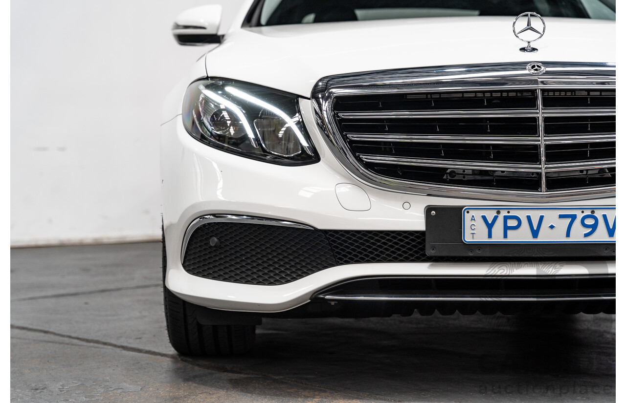 11/2017 Mercedes-Benz E220d RWD 213 4d Sedan Polar White 2.0L