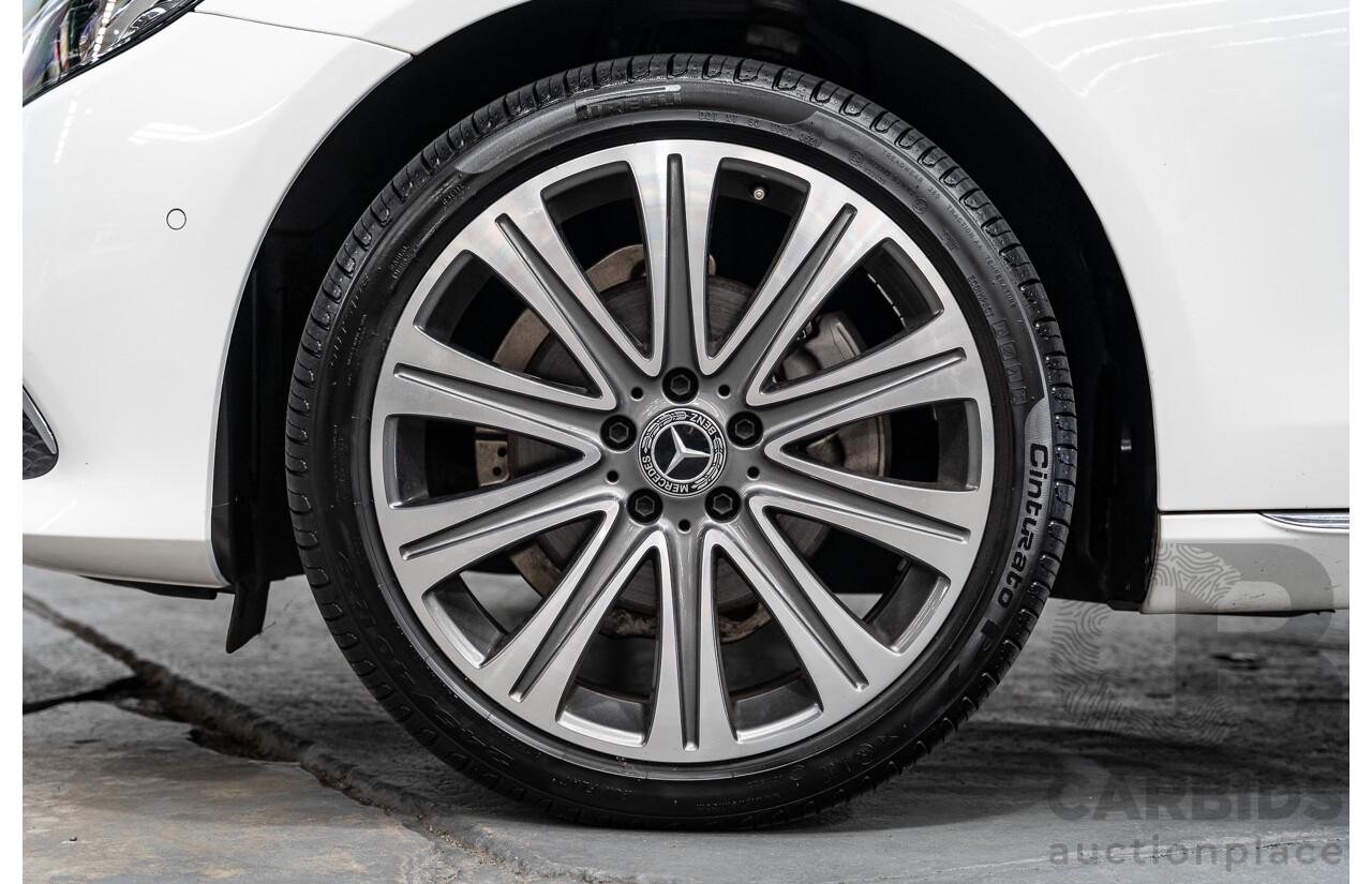 11/2017 Mercedes-Benz E220d RWD 213 4d Sedan Polar White 2.0L