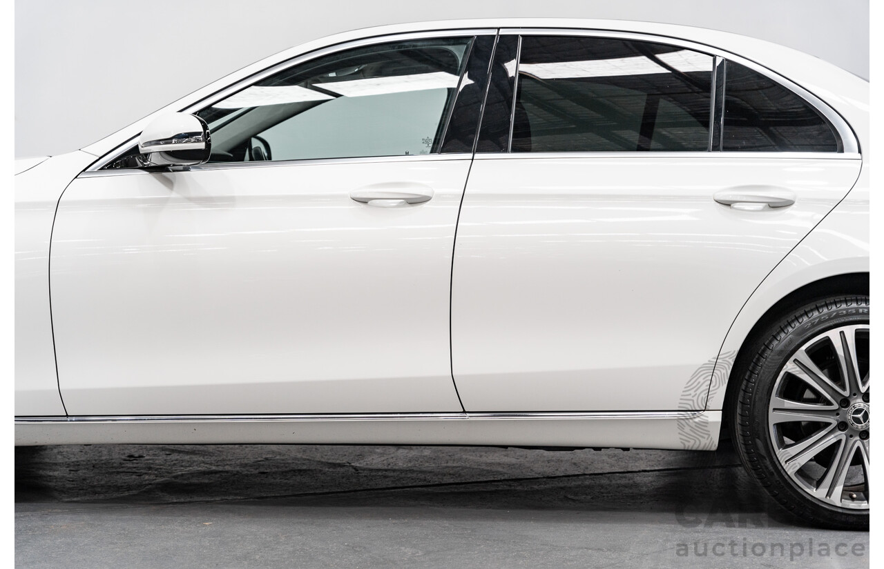 11/2017 Mercedes-Benz E220d RWD 213 4d Sedan Polar White 2.0L