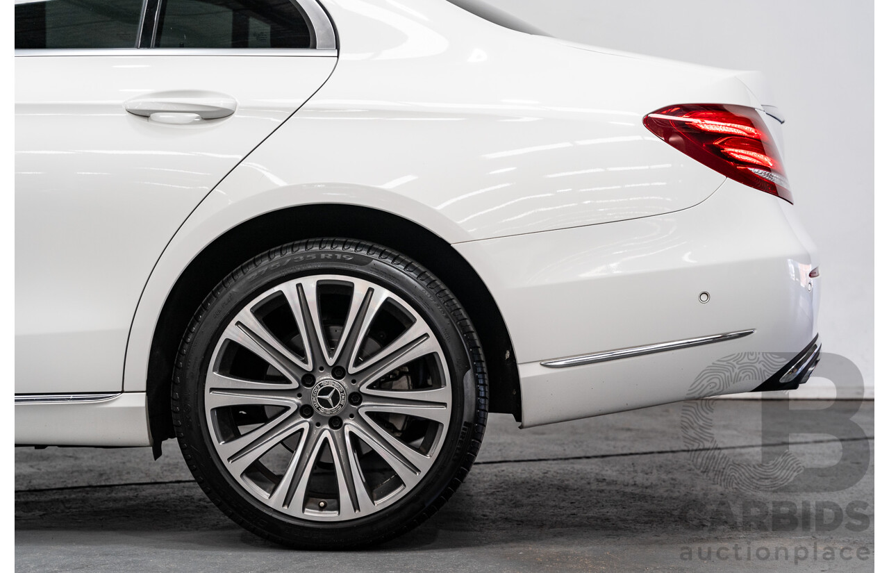 11/2017 Mercedes-Benz E220d RWD 213 4d Sedan Polar White 2.0L