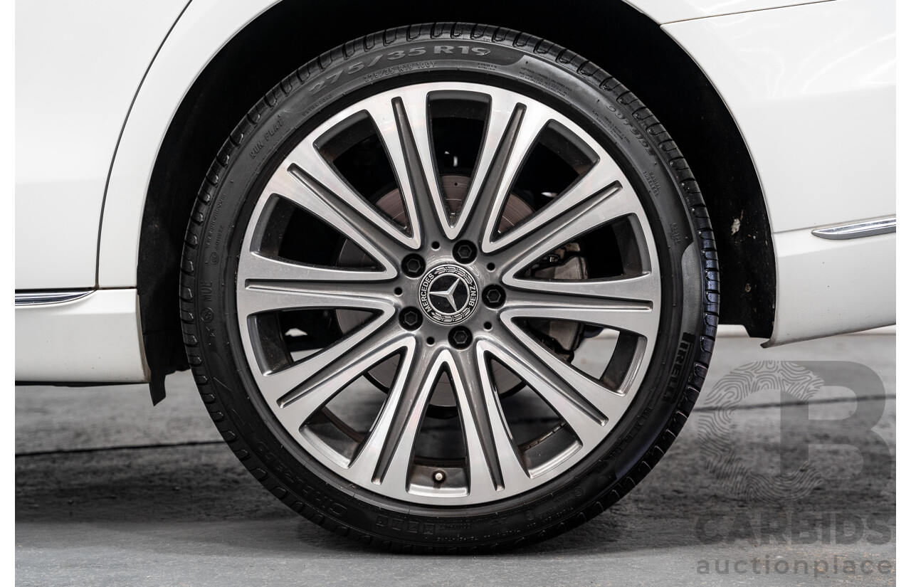 11/2017 Mercedes-Benz E220d RWD 213 4d Sedan Polar White 2.0L