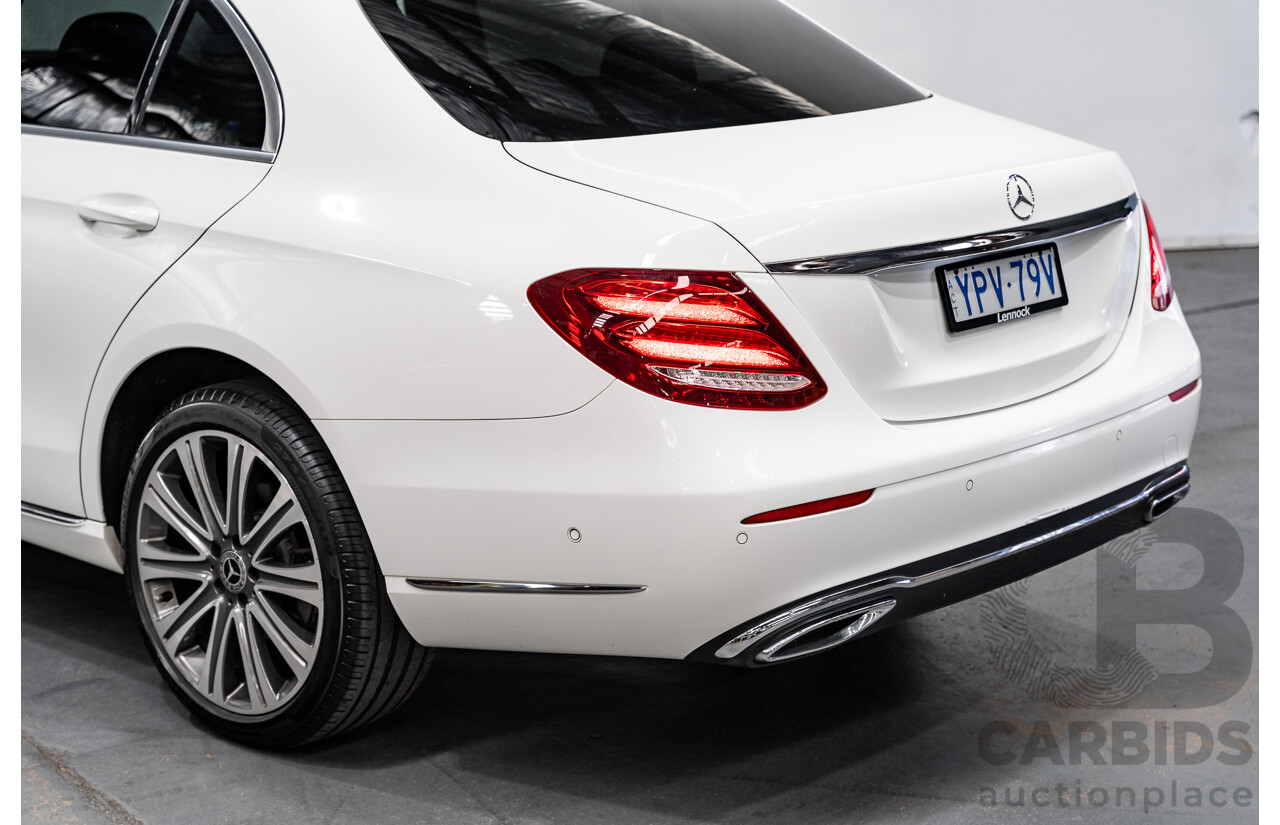 11/2017 Mercedes-Benz E220d RWD 213 4d Sedan Polar White 2.0L