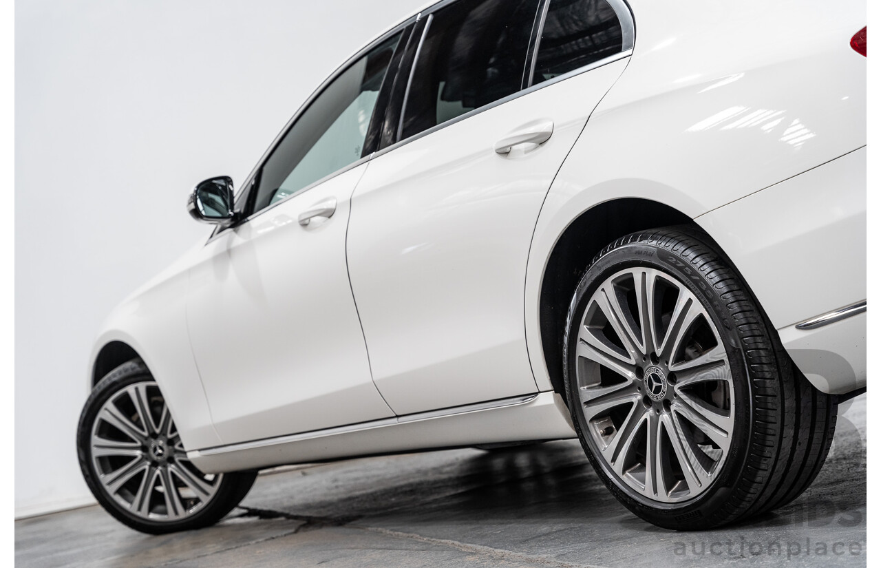 11/2017 Mercedes-Benz E220d RWD 213 4d Sedan Polar White 2.0L