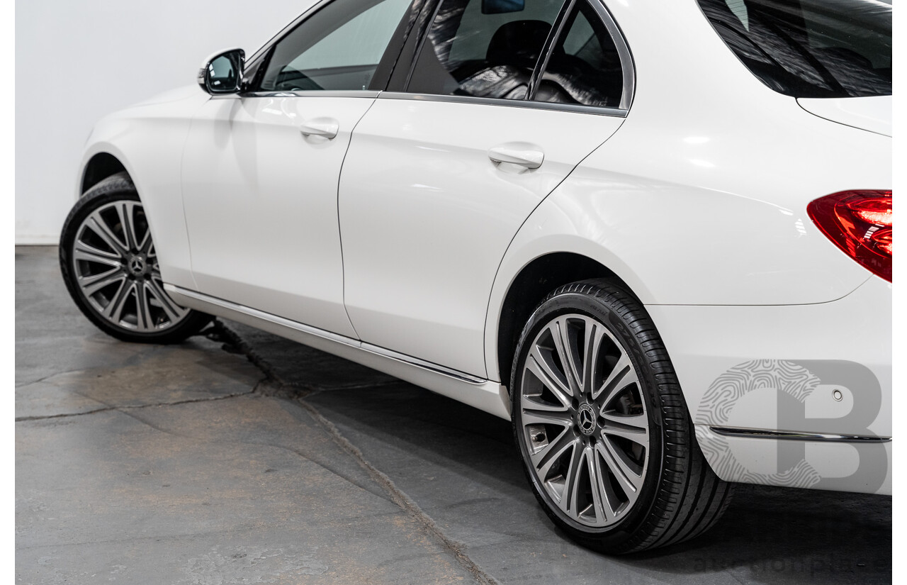 11/2017 Mercedes-Benz E220d RWD 213 4d Sedan Polar White 2.0L