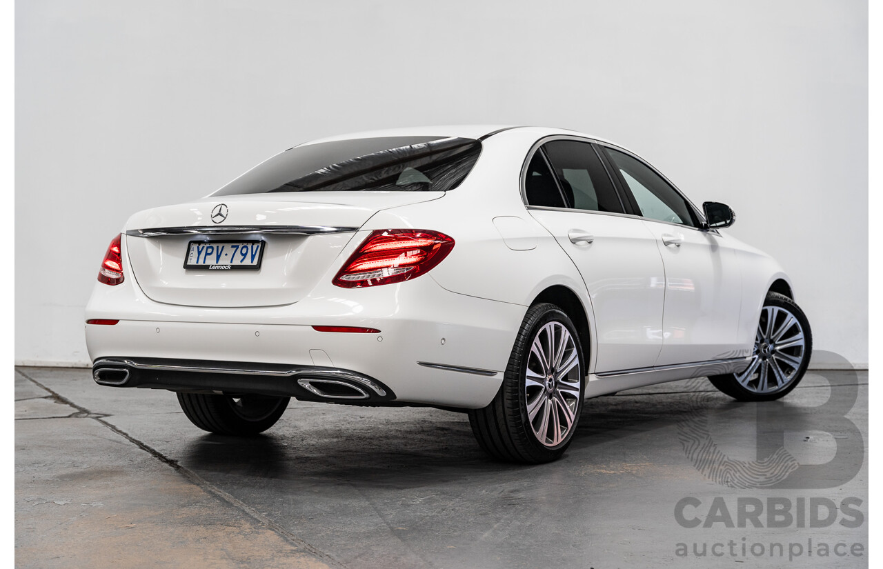 11/2017 Mercedes-Benz E220d RWD 213 4d Sedan Polar White 2.0L