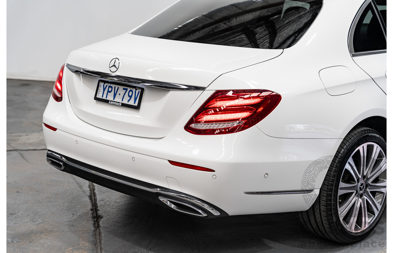 11/2017 Mercedes-Benz E220d RWD 213 4d Sedan Polar White 2.0L