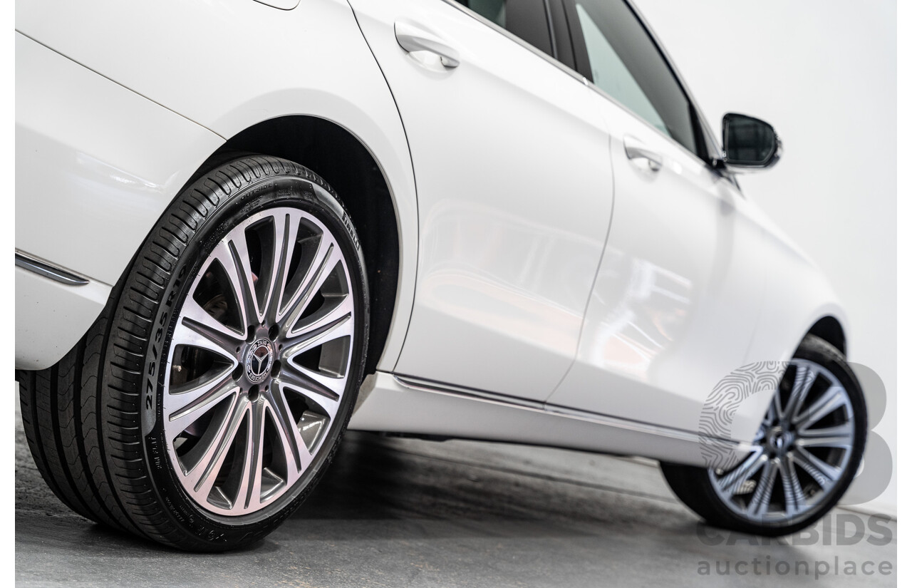 11/2017 Mercedes-Benz E220d RWD 213 4d Sedan Polar White 2.0L